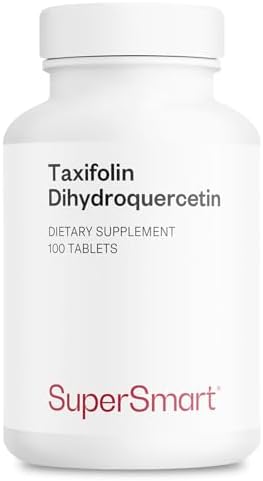 Supersmart - Taxifolina Dihidroquercetina 60mg al Día (Suplemento 90% DHQ) - Extracto de Pino Dahuriano Siberiano - Antioxidante Bioflavonoide | Sin - imagen 1