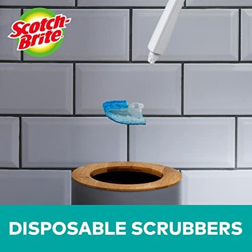 Recargas desechables Scotch-Brite para el sistema de limpieza de inodoros | Elimina óxido y manchas de agua dura | 30 recargas desechables - imagen 5