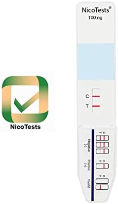 Prueba de Nicotina en Saliva para Fumar/Vapear/Pouches/Snus 30 ng - Paquete de 5 por NicoTests® - imagen 5