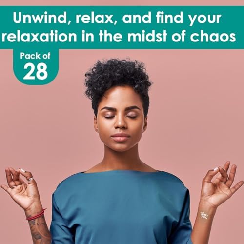 Parche Relax & Let Go de The Friendly Patch - Parches Calmantes con Ashwagandha, GABA y Gotu Kola - Antes conocidos como Parches Zen, 28 días - imagen 4