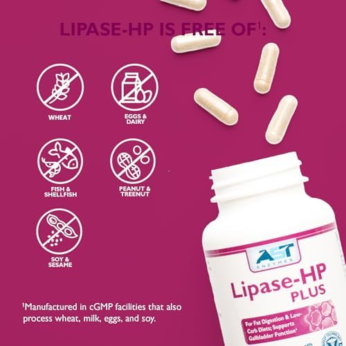 AST Enzymes Lipase-HP Plus – 90 Cápsulas Vegetarianas – Enzimas Digestivas para Alimentos Grasos – Fórmula Digestiva para Dieta Keto - imagen 7