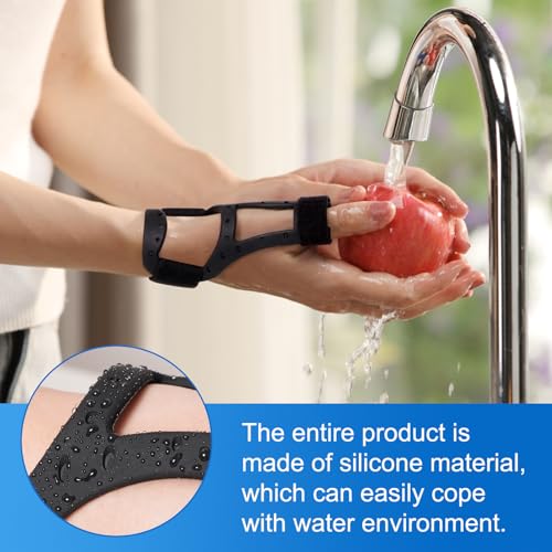 Férula de Pulgar Impermeable Velpeau para Alivio del Dolor por Artritis, Soporte Semi-rígido de Silicona, Ideal para Tenosinovitis de De Quervain, - imagen 4