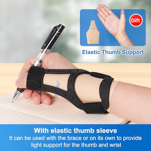 Férula de Pulgar Impermeable Velpeau para Alivio del Dolor por Artritis, Soporte Semi-rígido de Silicona, Ideal para Tenosinovitis de De Quervain, - imagen 5