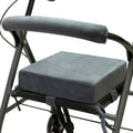 Cojín para Silla de Andadera VGLCBBSTS para Adultos Mayores – Accesorio de Espuma Viscoelástica con Respaldo, Funda de Terciopelo Lavable, Caja Listo - imagen 1