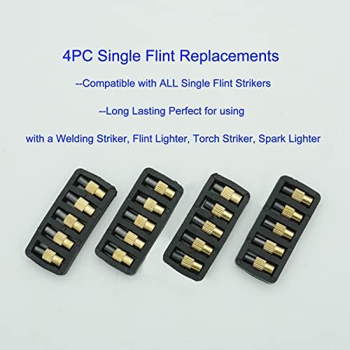 Encendedor de Soplete GUTIMORE 6 Piezas con 20 Repuestos de Yesca, Ideal para Soldadura, Brazing y Soldering - imagen 3
