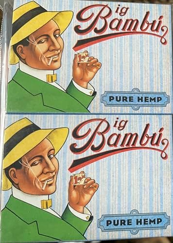 Bambu - Papeles de fumar de cáñamo puro Big Bambu (10 libretas) - imagen 1