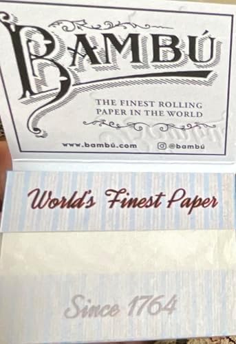 Bambu - Papeles de fumar de cáñamo puro Big Bambu (10 libretas) - imagen 4