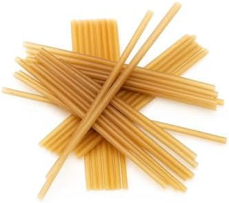 Paquete de 250 Popotes de Fibra de Agave – Sin Envolver, Biodegradables y Compostables, Alternativa Ecológica al Plástico – Tamaño Estándar de 8.3 – - imagen 8