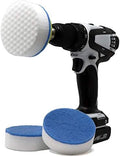 Esponjas de Limpieza RotoEraser con Accesorio para Taladro - Borrador Mágico de Alta Densidad para Baño, Cocina, Lechada y Remoción de Manchas | - imagen 1