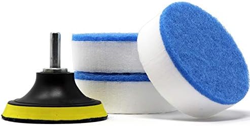 Esponjas de Limpieza RotoEraser con Accesorio para Taladro - Borrador Mágico de Alta Densidad para Baño, Cocina, Lechada y Remoción de Manchas | - imagen 3