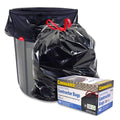 Bolsas de Basura Commander de 42 Galones 2 MIL Negras Resistentes - 34 x 38 - Paquete de 28 - Para Hogar, Cocina, Jardín, Exterior y Construcción - imagen 1