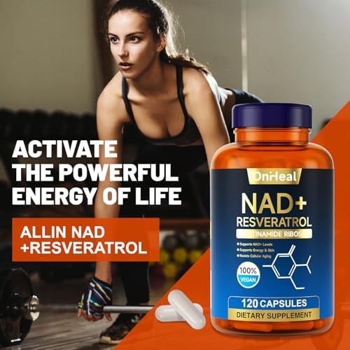 Suplemento de Resveratrol YBFQ para Energía y Piel - Potenciador Antienvejecimiento - Apoya la Salud Celular y la Concentración - 120 Cápsulas - imagen 7