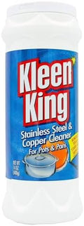 Limpiador de Acero Inoxidable y Cobre Kleen King (14 oz, Paquete de 3) - Elimina Manchas y Deslustre de Ollas y Sartenes, Limpiador Metálico - imagen 1