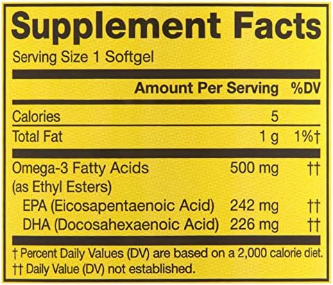Suplemento Dietético Omega-3 de Aceite de Pescado Spring Valley 500 mg 120 Cápsulas Blandas + Luall's 45 Diabetes Decoded - imagen 4