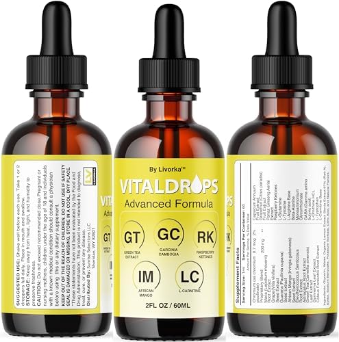 Vital Drops - Suplemento Líquido Premium Natural, Fórmula Avanzada de Vital Drops para Salud y Bienestar, 1 Botella para 1 Mes - imagen 8