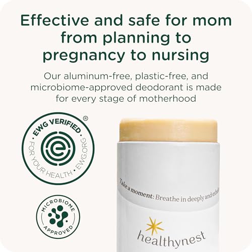 Desodorante HealthyBaby Seguro para Embarazo - Con Pre y Probióticos - Apoya Piel Saludable y Microbioma - Amigable con Piel Sensible - 3.75 oz - imagen 2