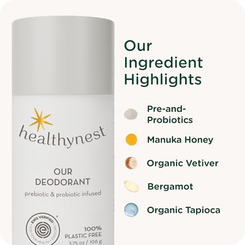 Desodorante HealthyBaby Seguro para Embarazo - Con Pre y Probióticos - Apoya Piel Saludable y Microbioma - Amigable con Piel Sensible - 3.75 oz - imagen 5