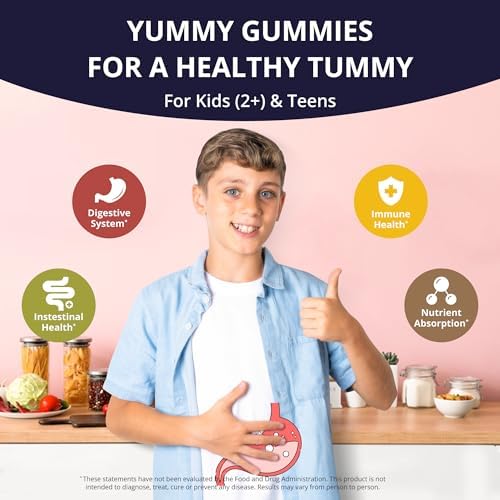 Gomitas Probióticas NuBest Diarias para Niños y Adolescentes con 5 Mil Millones de CFUs | Apoya la Salud Inmunológica, Digestiva y del Intestino | - imagen 2