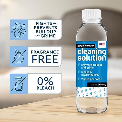Solución de limpieza IMPRESA para sistemas de sueño compatible con ChiliPad, OOLER y Dock Pro - Paquete de 3, 2 Fl Oz - Sin fragancia, limpieza sin - imagen 5
