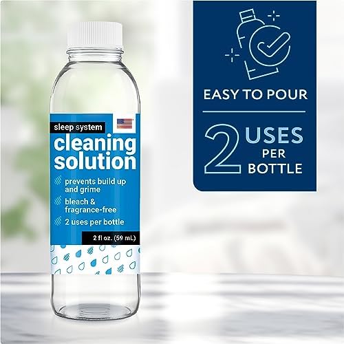 Solución de limpieza IMPRESA para sistemas de sueño compatible con ChiliPad, OOLER y Dock Pro - Paquete de 3, 2 Fl Oz - Sin fragancia, limpieza sin - imagen 7