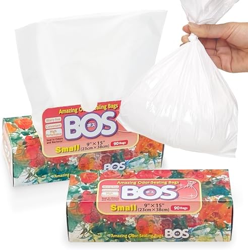 Bolsas de Basura Pequeñas Home & Food [Tamaño S, Color Blanco] (Paquete de 2) - imagen 1