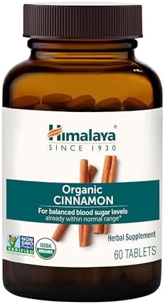 Cinnamon Orgánico Himalaya, Suplementos de Canela, 30 Días - Apoyo Herbal para el Metabolismo de Glucosa - USDA Orgánico, No GMO, Vegano, Sin Gluten, - imagen 1