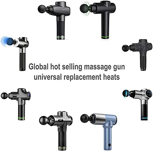Cabezas de Masaje para Hypervolt Go, Accesorios Reemplazables para Pistola de Masaje, 8 Cabezas para Masaje Muscular, Alivio de Dolor en Casa, - imagen 6