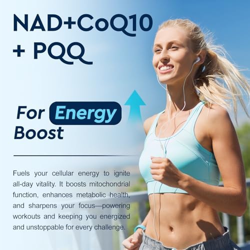 Suplemento Liposomal de NAD ReviNutra - Gotas Líquidas de 1200mg NAD+ para Hombres y Mujeres, Nicotinamida con Resveratrol, PQQ, CoQ10, Quercetina - imagen 4