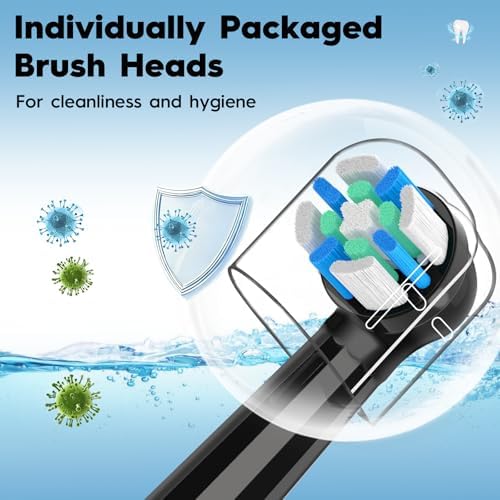 Cabezas de Repuesto Compatibles con Oral B iO, 8 negras - imagen 4