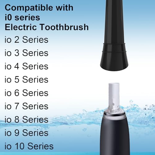 Cabezas de Repuesto Compatibles con Oral B iO, 8 negras - imagen 5