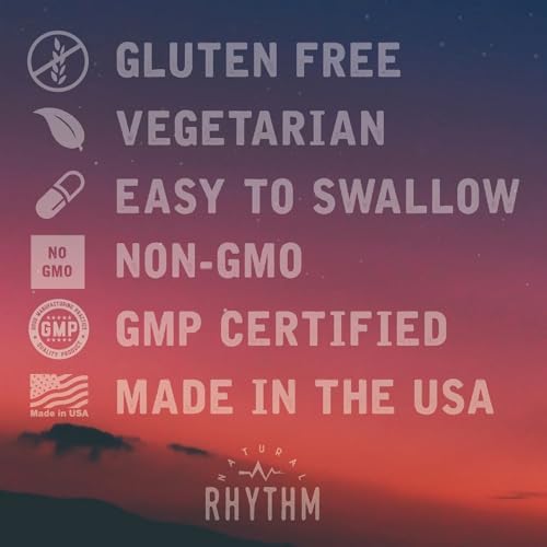 Natural Rhythm Probiotico Digestivo Calm + L-Glutamina – 25 Mil Millones CFU, 13 Cepas, Suplemento para Digestión e Inmunidad, Cápsulas Vegetarianas - imagen 4