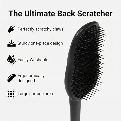 Rascador de Espalda SKY STASH | El Mejor del Mundo para Hombres y Mujeres | Extra Largo de 18 Pulgadas con Púas Resistentes y Satisfactorias | - imagen 2