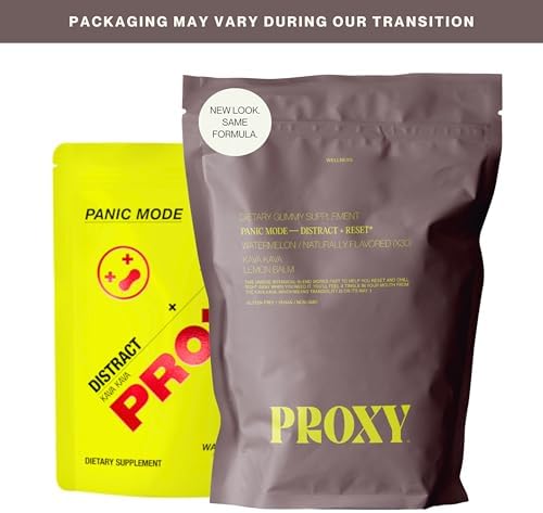 Gomitas PROXY para Alivio Rápido del Estrés | Relajación Mental Natural con Kava Kava y Bálamo de Limón | Sabor Natural a Sandía (30 piezas) - imagen 2