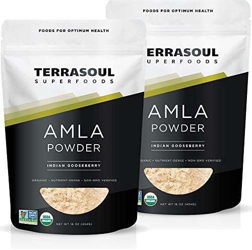 Terrasoul Superfoods Polvo de Amla Orgánico (Amalaki), 2 Lbs - Rico en Antioxidantes y Vitamina C | Apoya el Sistema Inmunológico - imagen 1