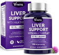 VYNTIS Suplemento Detox y Reparador de Hígado 32 en 1 - Apoyo Hepático con Cardo Mariano, Extracto de Alcachofa, Raíz de Diente de León y Polvo de - imagen 1