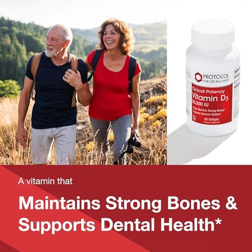 Protocol Vitamina D3 50000 UI - Apoyo Inmunológico, Huesos y Dientes Saludables - 50 Softgels - imagen 3