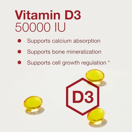 Protocol Vitamina D3 50000 UI - Apoyo Inmunológico, Huesos y Dientes Saludables - 50 Softgels - imagen 4