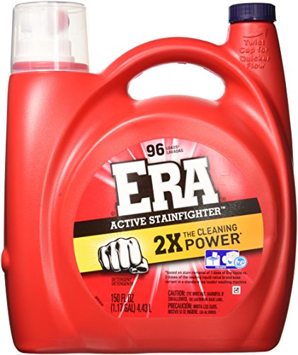 Detergente para Ropa ERA Active Stainfighter, 96 Lavados, 150 Onzas - imagen 2