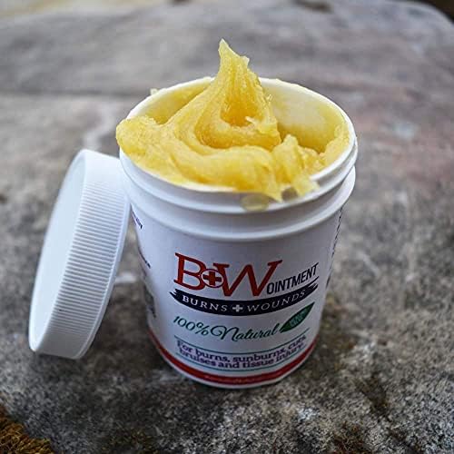 Ungüento B&W - Ungüento para Quemaduras y Heridas - Salve Hecha por Amish - 100% Natural - 4oz - imagen 2