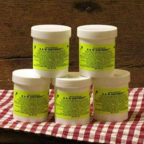Ungüento B&W - Ungüento para Quemaduras y Heridas - Salve Hecha por Amish - 100% Natural - 4oz - imagen 4