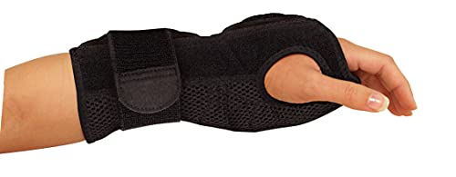 Mueller Férula Ajustable para la Noche, Soporte para Muñeca, Compresión para Dormir, Unisex, Color Negro, Talla Única - imagen 2