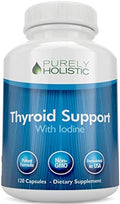 Suplemento para la Tiroides | Yodo con Zinc, Selenio, L-Tirosina y Vitamina B12 | Apoya la Energía y Salud Celular | 120 Cápsulas (Suministro de 2 - imagen 1
