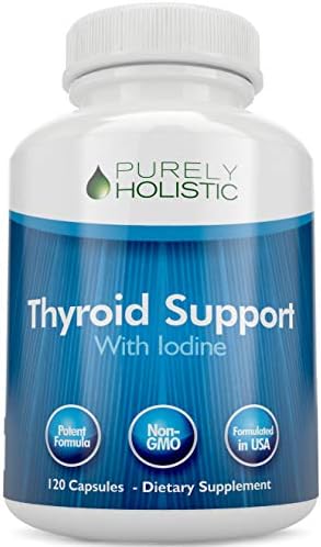 Suplemento para la Tiroides | Yodo con Zinc, Selenio, L-Tirosina y Vitamina B12 | Apoya la Energía y Salud Celular | 120 Cápsulas (Suministro de 2 - imagen 1