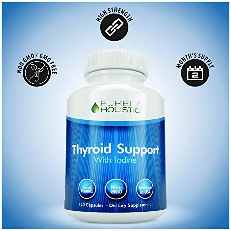 Suplemento para la Tiroides | Yodo con Zinc, Selenio, L-Tirosina y Vitamina B12 | Apoya la Energía y Salud Celular | 120 Cápsulas (Suministro de 2 - imagen 2
