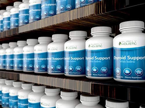 Suplemento para la Tiroides | Yodo con Zinc, Selenio, L-Tirosina y Vitamina B12 | Apoya la Energía y Salud Celular | 120 Cápsulas (Suministro de 2 - imagen 5