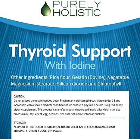 Suplemento para la Tiroides | Yodo con Zinc, Selenio, L-Tirosina y Vitamina B12 | Apoya la Energía y Salud Celular | 120 Cápsulas (Suministro de 2 - imagen 8