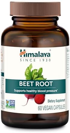 Himalaya Raíz de Remolacha para el Bienestar Circulatorio y Vascular, Vegano, Sin Gluten, 500 mg de Raíz de Remolacha y 100 mg de Extracto de Comino - imagen 1