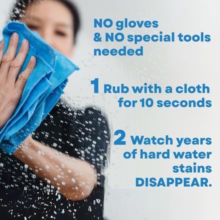 BioClean Removedor de Manchas de Agua Dura 40 oz | Limpiador Extra Fuerte para Baño y Cocina, Ecológico y No Tóxico, Elimina Manchas Difíciles, Jabón - imagen 8