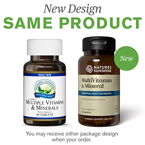 Vitaminas y Minerales Múltiples de Nature's Sunshine, 60 Tabletas | Multivitamínico Potente que Proporciona el 100% del Valor Diario de 17 Vitaminas - imagen 2