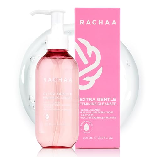 RACHAA Jabón Íntimo Femenino - Limpiador Suave Diario para Aclarar, Hidratar y Limpiar con Vitamina C, Aceite de Árbol de Té y Ácido Láctico - - imagen 1